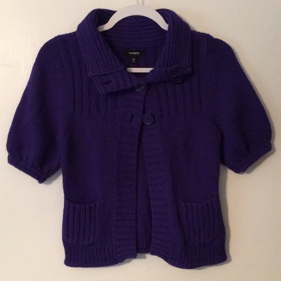 Women’s Express Chunky Button Up Sweater - Sz XS - Picture 1 of 8